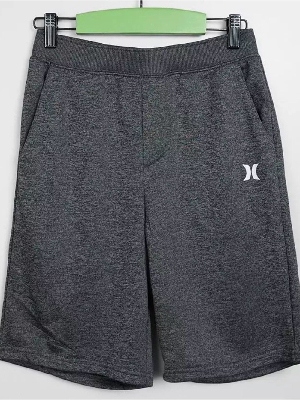 Hurley H2O-Dri Youth Athletic Shorts Dark Gray Heather Size Medium